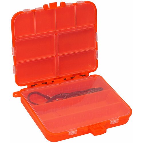 Коробка-раскладушка Kosadaka 'Книжка' TB-S12-OR, 11x9.5x2.5см для мелочей, оранжевая