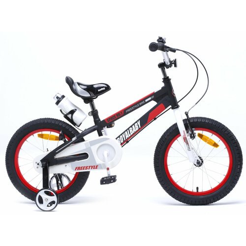 Детский велосипед Royal Baby Freestyle Space №1 14' (2024) 14 Черный (94-114 см)