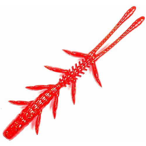 Креатура Scissor Comb 3,8' (7 шт.) red gold flake