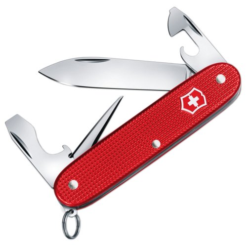 Нож многофункциональный VICTORINOX Pioneer Alox limited edition красный