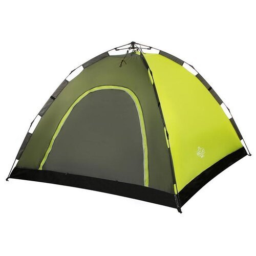 Палатка кемпинговая двухместная Maclay Swift 2, зеленый/серый
