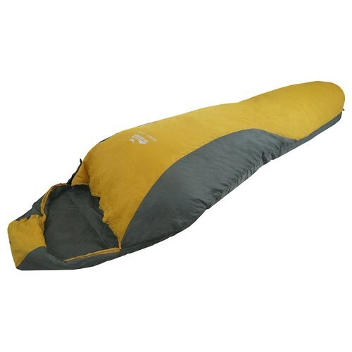 Спальный мешок Tramp Windy Light, желтый/серый, молния с правой стороны