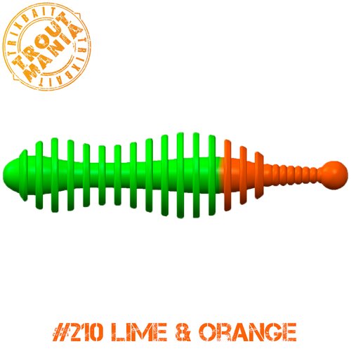 TM Mouse Tail 2.0' -210 Lime&Orange (Cheese)