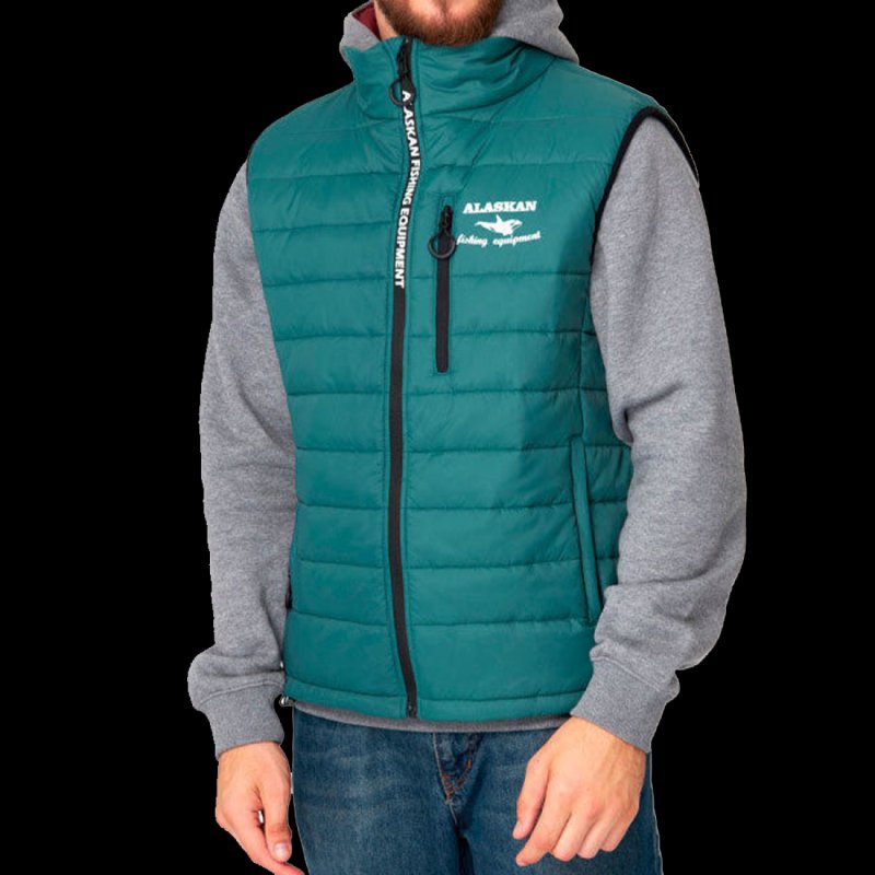 Жилет утепленный стеганый Alaskan Juneau Vest 2XL зеленый