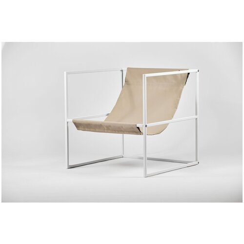 Уличное кресло Up! Flame TESS Outdoor Chair white / olive beige textile