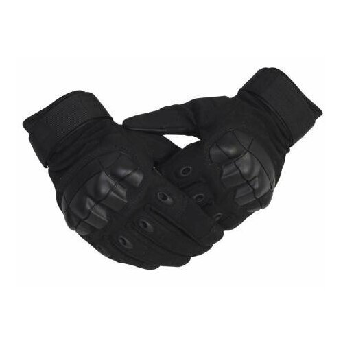 Перчатки тактические с накладками термопластичной резины Черные