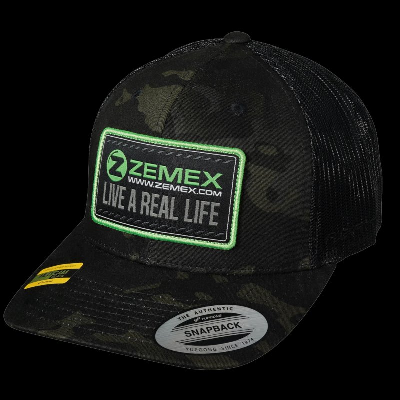 Бейсболка Zemex 6606MC OSFA Multicam Black