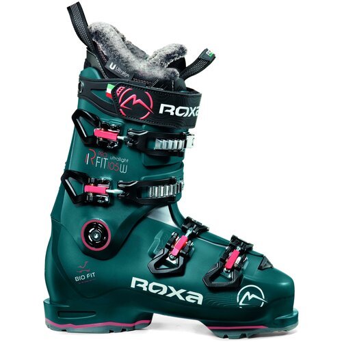 Горнолыжные ботинки ROXA Rfit Pro W 105, р.23.5, ocean blue/coral