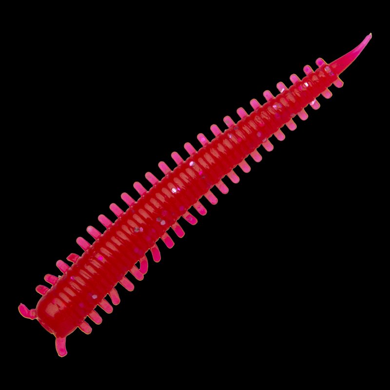 Приманка силиконовая Higashi Nereis worm 1,6' #Red