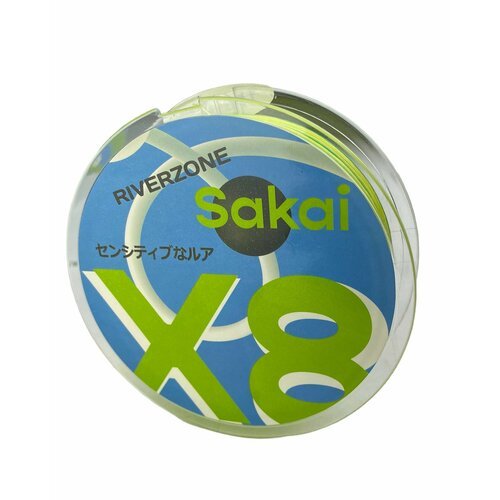 Шнур Riverzone Sakai X8 PE 1.0 150м Green