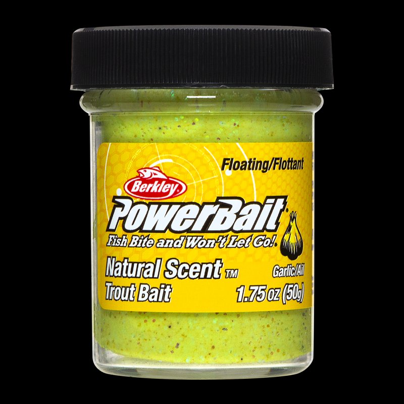 Паста форелевая Berkley PowerBait Select Trout Bait 50гр Garlic #Garlic with Glitter