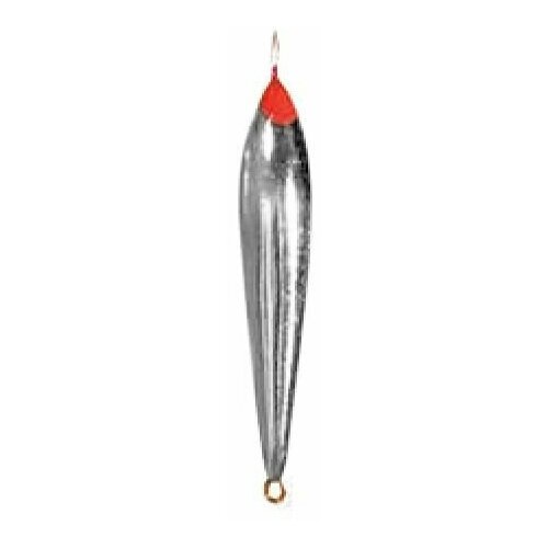 Блесна зимняя вертикальная для зимней рыбалки на хищника 'Окуневая большая', 1 крючок, никель