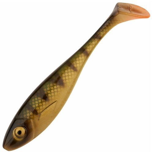 Силиконовая приманка для рыбалки Gator Gum 18см #GoldenPerch, виброхвост на щуку, окуня, судака