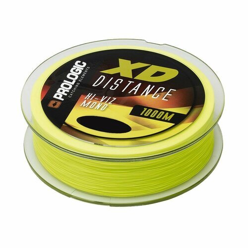 Леска Prologic XD Distance Mono 1000м 0.25мм 4.80кг 10lb Hi-viz Yellow