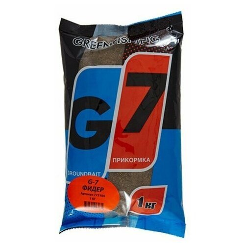 Прикормка GF G-7 фидер 1кг