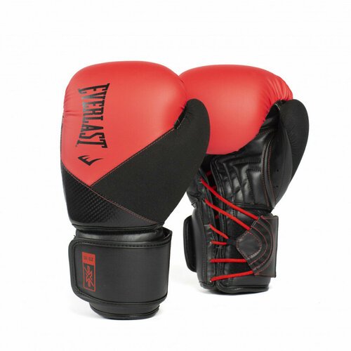 Боксерские перчатки Everlast Protex PU 16oz красный, черный