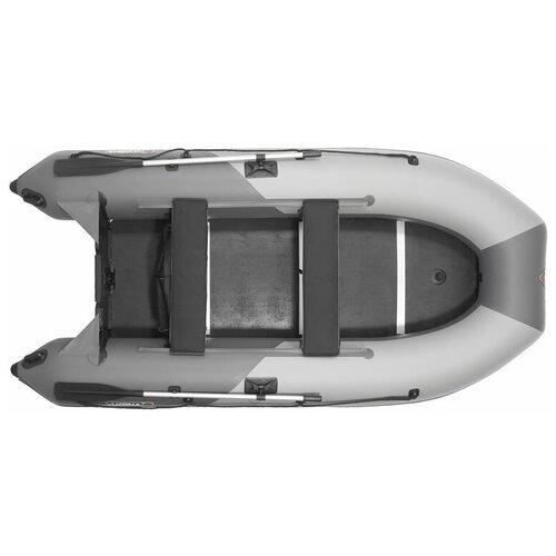Моторная лодка YUKONA 330 TSE F фанерный пайол серый+светло-серый