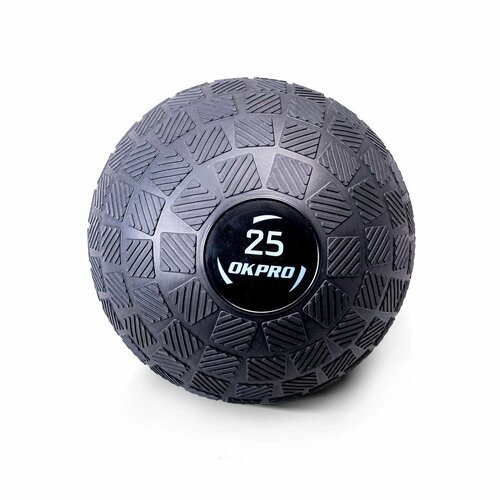 Мяч утяжеленный OKPRO OK1217E-25 (slam ball)