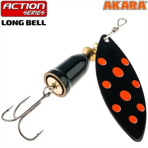 Блесна вращающаяся Akara Action Series Long Bell 1, 6 г, цвет A 8