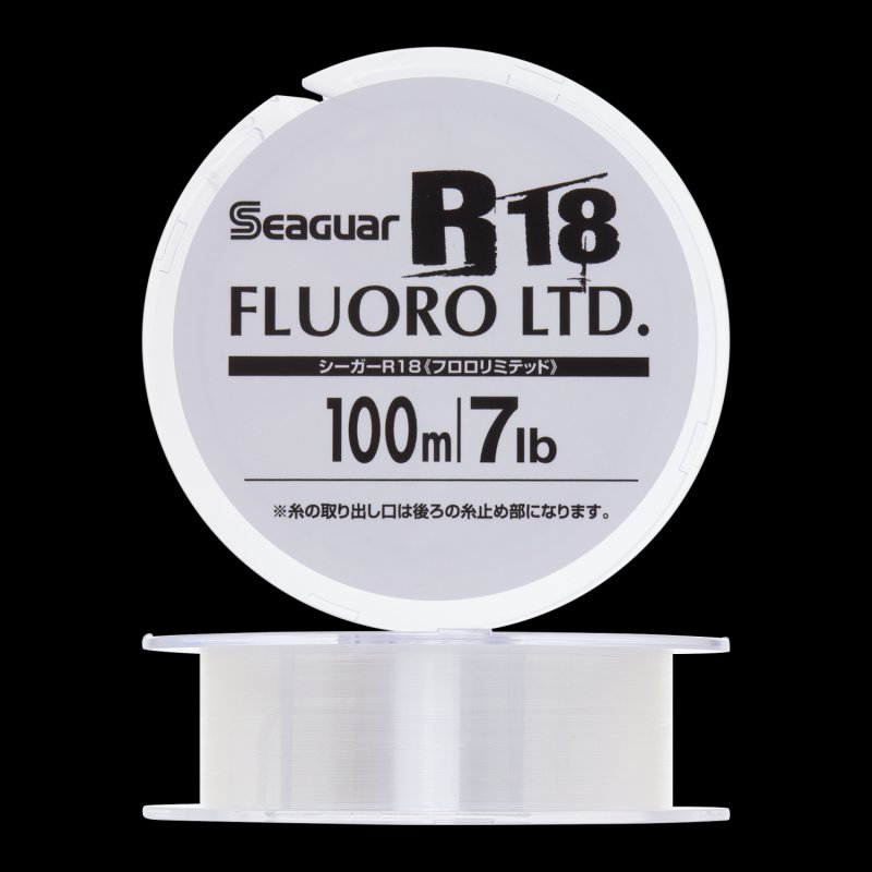 Флюорокарбон Seaguar R18 Fluoro Limited 7Lb #1,75 0,220мм 100м (clear)