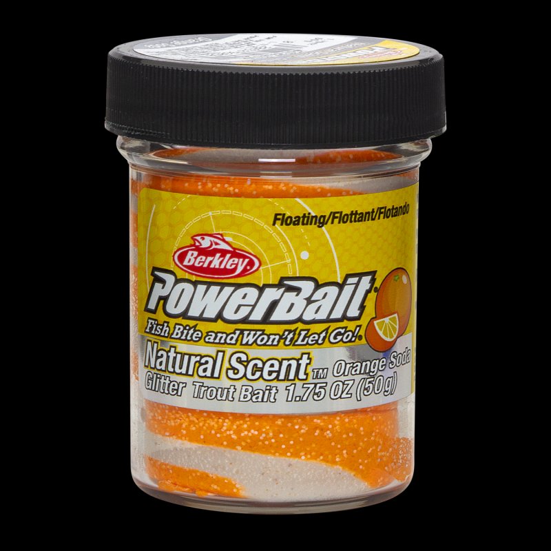 Паста форелевая Berkley PowerBait Trout Bait Fruits 50гр Orange #Orange Soda