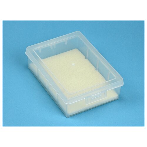 Коробка для приманок PolymerBOX 1801 (без ячеек, изолон 8 мм) 125 х 175 х 50 мм, цв. Прозрачный