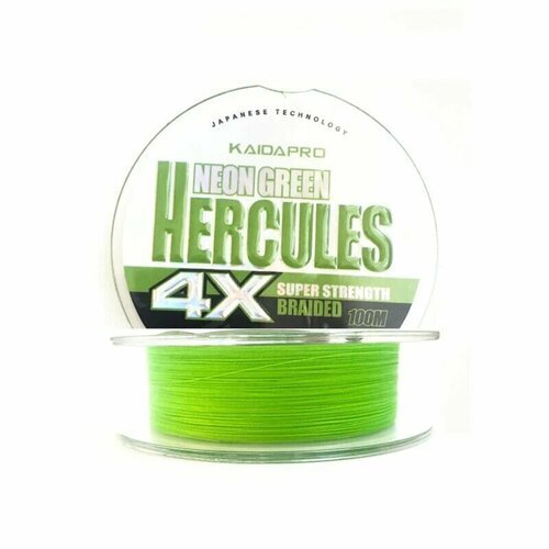 Плетеный шнур HERCULES 4X / 0.35мм