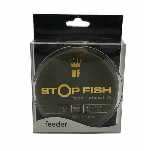 Монофильная леска Dream Fish Stop Fish 150м 0,30 мм (6,2 кг / 13,7 lb)