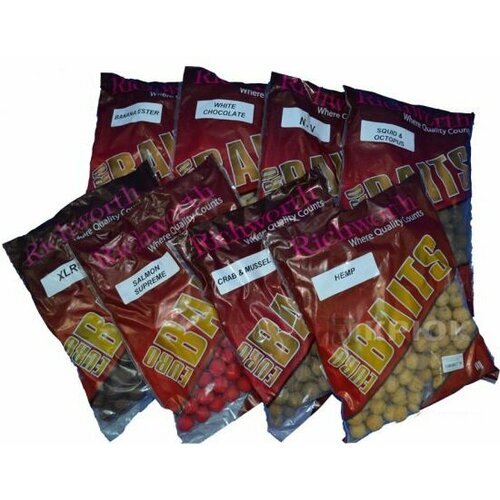 Бойлы RICHWORTH Euroboilies Red Fruits 24мм 1.0кг (красные фрукты)