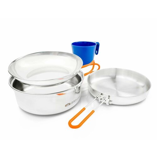 Набор посуды GSI Glacier Stainless 1 Person Mess Kit
