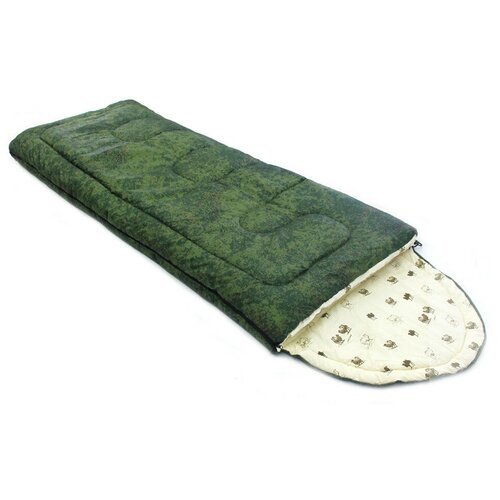 Спальный мешок 'Аляска'/ 'ALASKA' BalMax standart, до -10 °C (Цвета в ассортименте: лес, камуфляж (коричневый, темно-зеленый, зеленый)