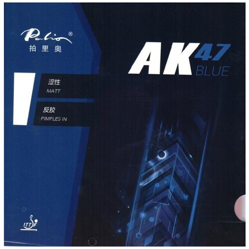 Накладка для настольного тенниса PALIO AK 47 BLUE SPONGE (красный)