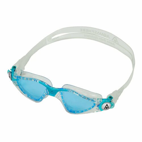 Aquasphere Очки для плавания Kayenne Junior голубые линзы, transparent/aqua
