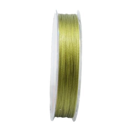 Плетеный шнур Scorana Super PE 8 d=0.2 мм, 150 м, 11.6 кг, темно-зеленый, 1 шт.