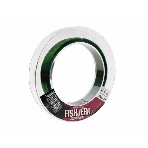 Леска Riverzone FishJerk 150м 0,4мм 15,4lb green