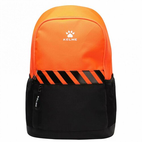 55924-84179 Рюкзак спортивный KELME Shoulder Bag, 9876003-009, полиэстер, черный-оранжевый