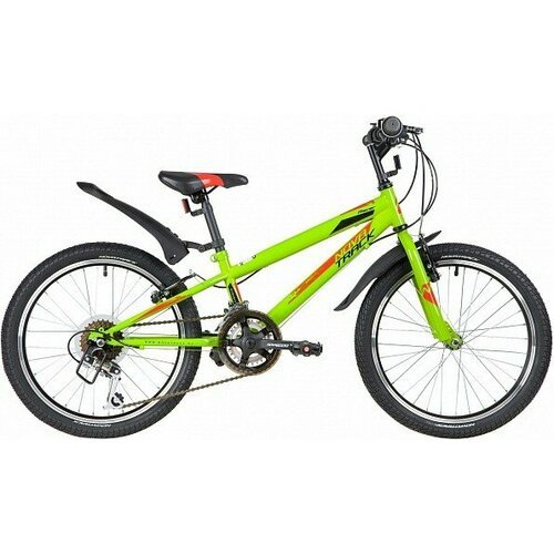Велосипед для подростков NOVATRACK 20 RACER зеленый (20SH12V. RACER. GN20)