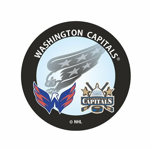 Шайба Rubena НХЛ три логотипа Вашингтон 1-ст.