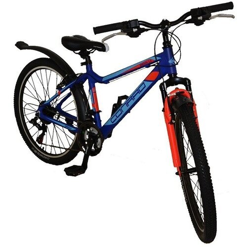 Велосипед 24' CONRAD EMDEN 2.0D рама 10.5* MATT BLUE (матовый синий) Disc аллюминий 18 скр.