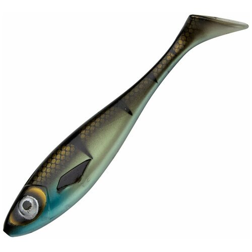 Силиконовая приманка для рыбалки Gator Gum 27см #ZombieZander, виброхвост на щуку, окуня, судака