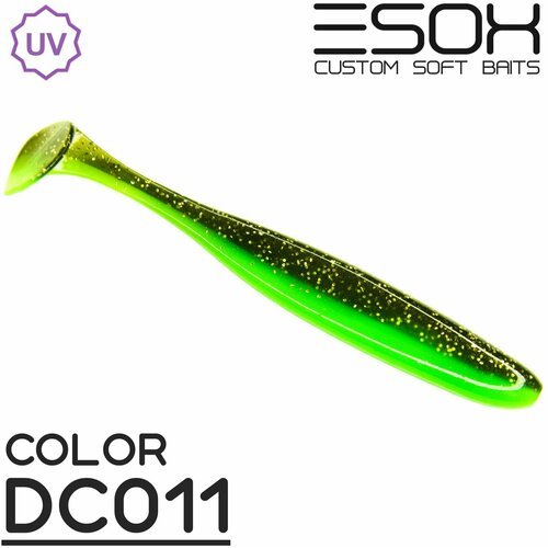 Мягкая приманка для рыбалки ESOX Sheasy 4.8' (120мм) 4 шт.