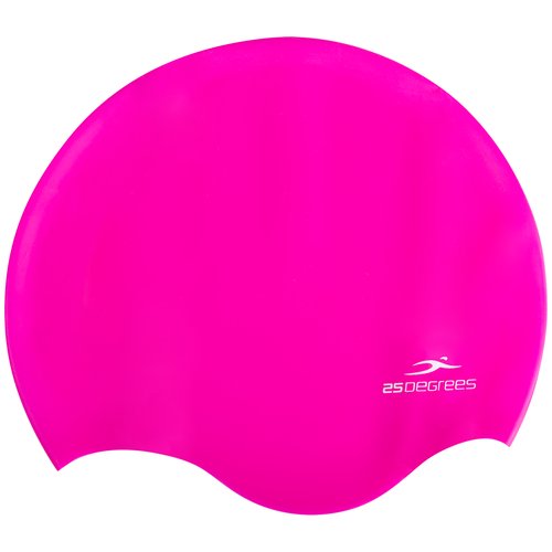 Шапочка для плавания Diva Pink, силикон, подростковый, для длинных волос
