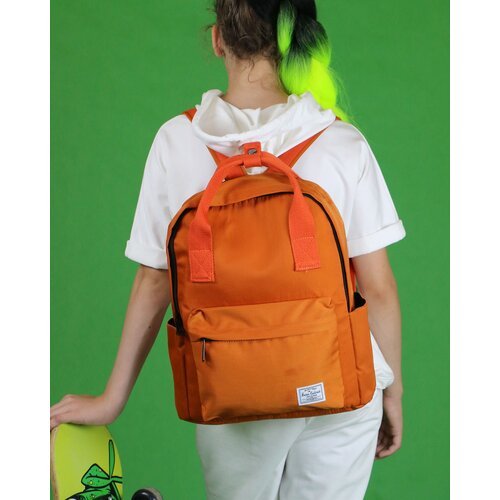 Рюкзак городской Forever Cultivate 9020-4, молодежный, с влагозащитой, для учебы, оранжевый