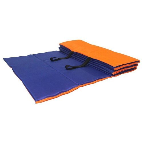 Коврик BODY Form BF-002, 180х60 см оранжевый/синий 1 см