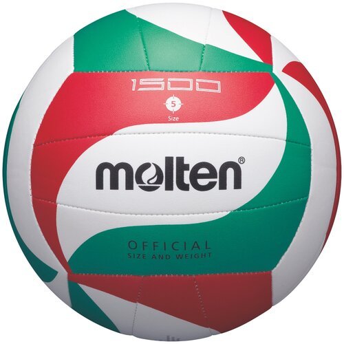 Волейбольный мяч Molten V5M1500 белый/зеленый/красный