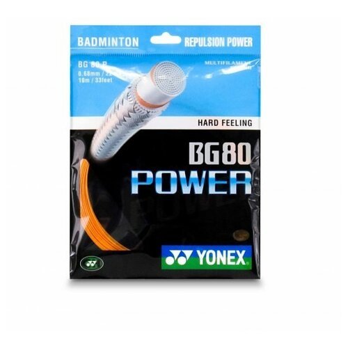 Струна для бадминтона Yonex 10m BG-80 Power Orange