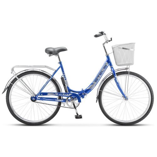 Велосипед складной STELS Pilot-810 26' Z010 (2021) рама 19' (синий)