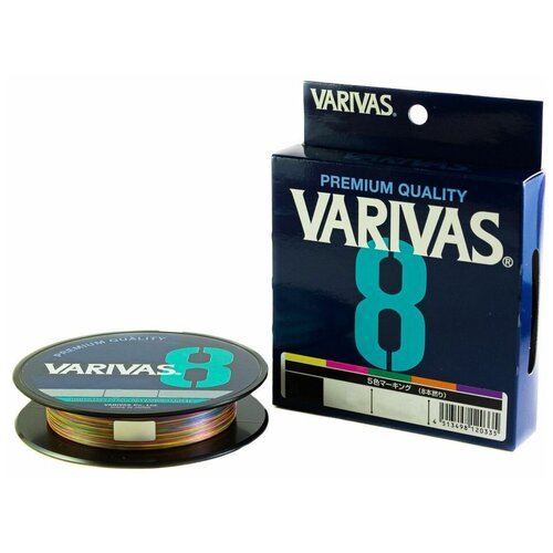 Плетеный шнур Varivas PE X8 Marking 0.6 150м 0,128мм