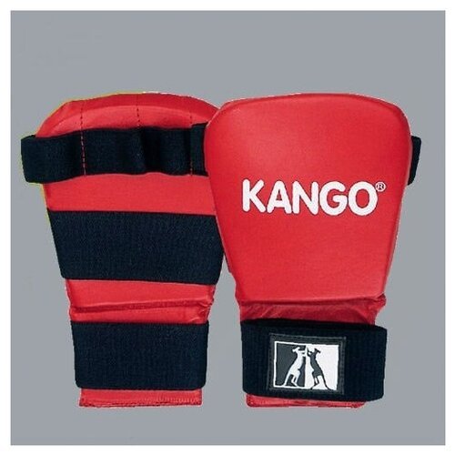 Накладки снарядные Kango Fitness 7702, красные, размер XL