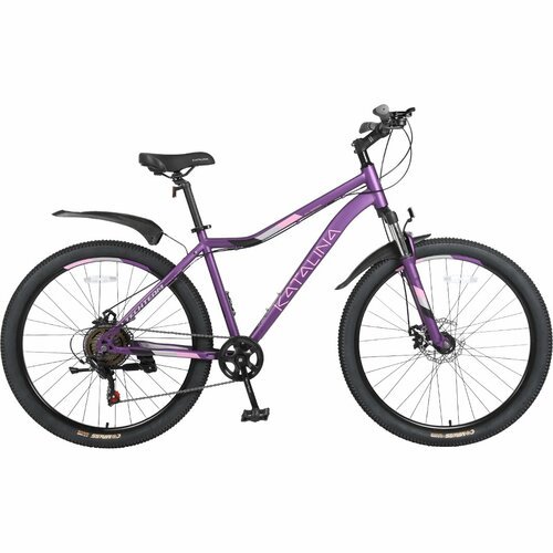 Велосипед TECH TEAM KATALINA 27.5'х15' фиолетовый 2023 NN010463 NN010463